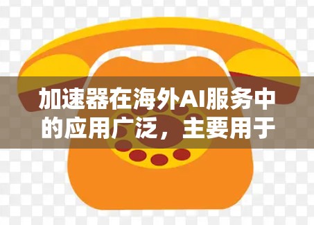 加速器在海外AI服务中的应用广泛，主要用于提升模型训练和推理效率。以下是对加速器应用场景和技术的总结