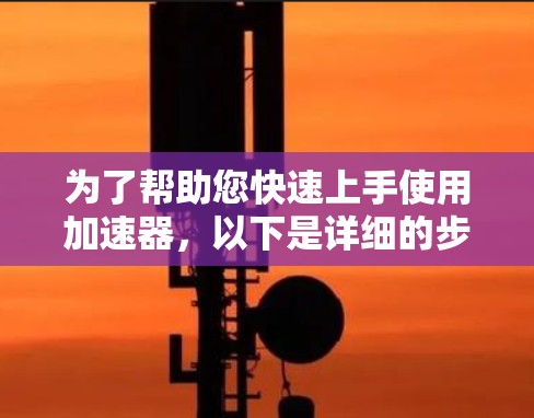 为了帮助您快速上手使用加速器,以下是详细的步骤指南