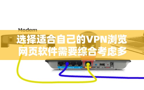 选择适合自己的VPN浏览网页软件需要综合考虑多个因素,以下是根据您的需求整理的推荐