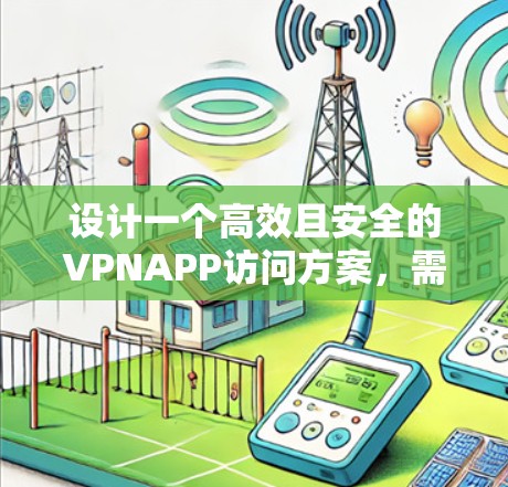 设计一个高效且安全的VPNAPP访问方案，需要从多个方面进行构思和规划。以下是对VPNAPP访问方案的详细分析和建议