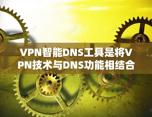 VPN智能DNS工具是将VPN技术与DNS功能相结合的网络管理工具，旨在优化网络性能和加强安全性。以下是对VPN智能DNS工具的详细分析和总结