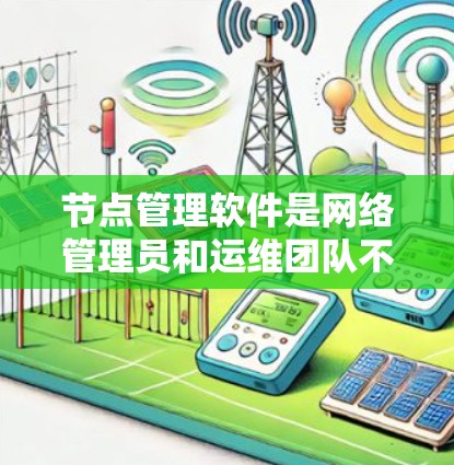 节点管理软件是网络管理员和运维团队不可或缺的工具,用于监控、管理和优化网络设备和资源。以下是对节点管理软件的详细分析和总结